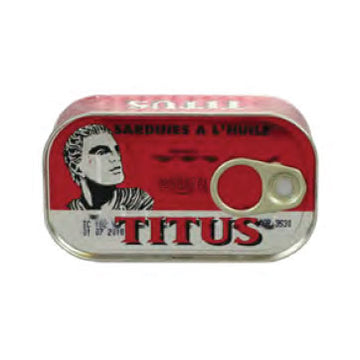 Titus Sardines Veg Oil from Everfresh, your African supermarket in Milton Keynes